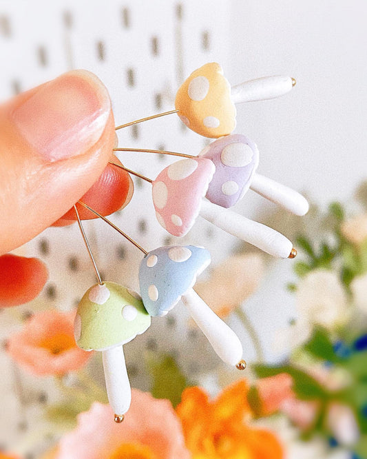 Mushie Clay Earrings