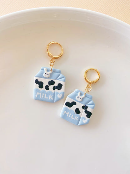 Milk Carton Earrings