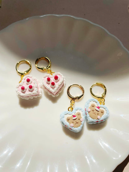 Miniature Cake Earrings