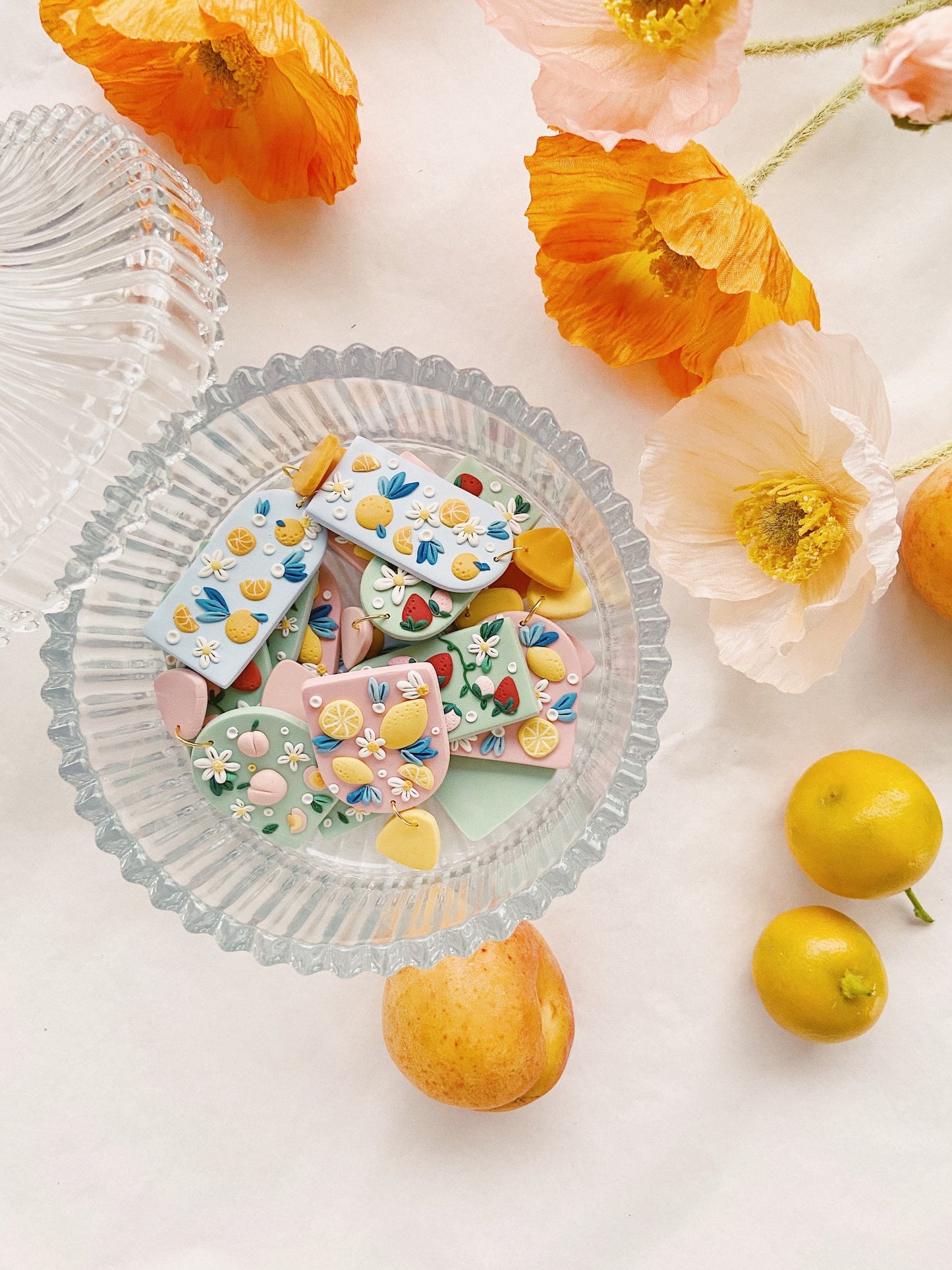 Fruit Lover Clay Earrings