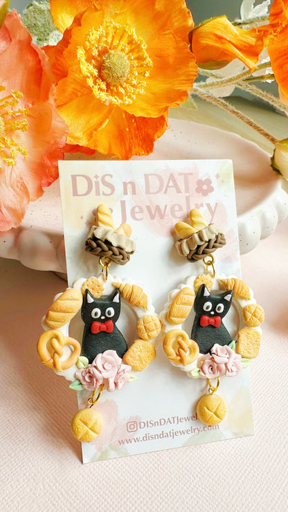 Jiji Bakery Wreath Handmade Earrings