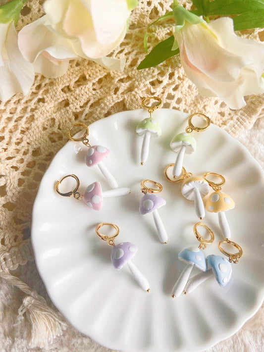 Mushie Clay Earrings