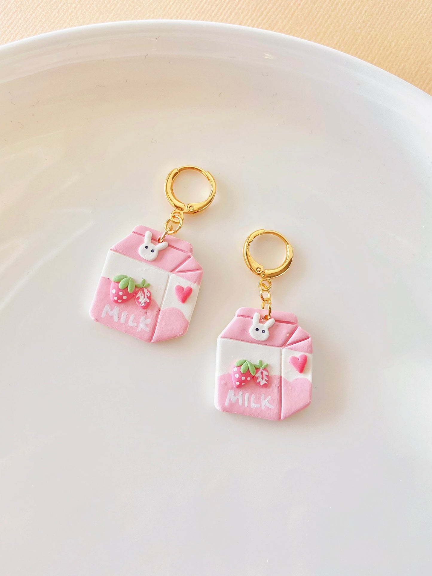 Milk Carton Earrings